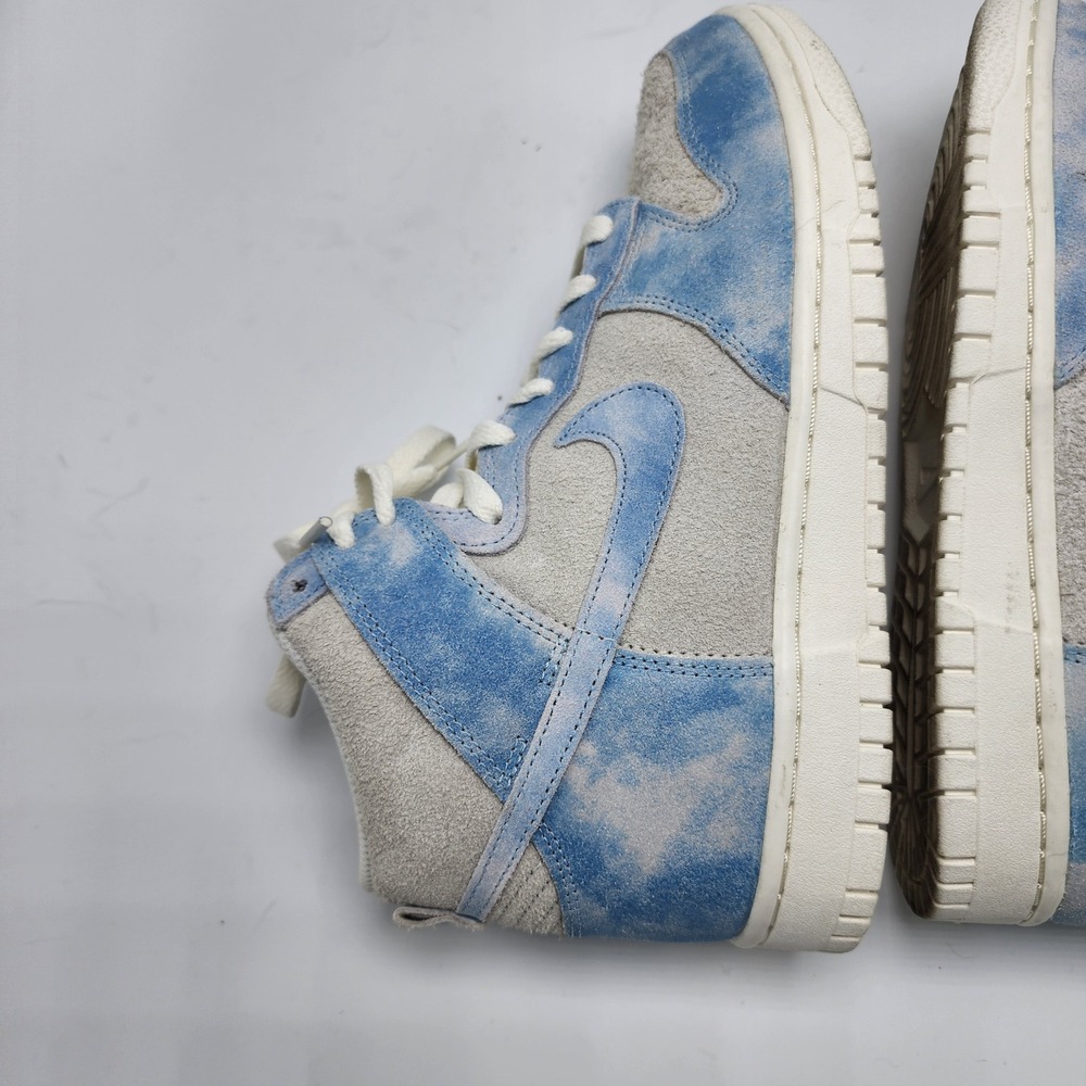 Nike Dunk High SE Clouds Celestine Blue White Suede High Top Sneakers Womens 7.5 - Picture 12 of 16
